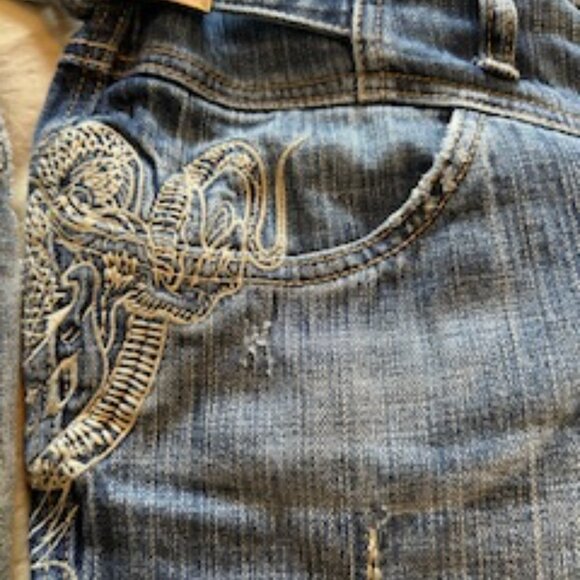 Parasuco Original embroidered jeans size 32 - Picture 6 of 6